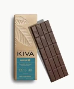 ⁠Gummies For Sleep – Kiva Chocolate Bar packaging and artisan chocolate display⁠